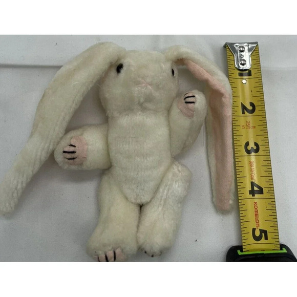 VTG Jointed Easter Bunny Plush Rabbit Long Floppy Ears Cute 5” Stuffed Animal - Picture 16 of 16